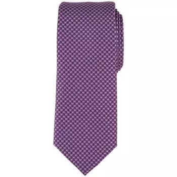 Мужской узкий галстук Minaro Micro на заказ Bespoke, цвет Purple Kent