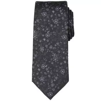 Мужской узкий галстук с цветочным принтом на заказ Bespoke