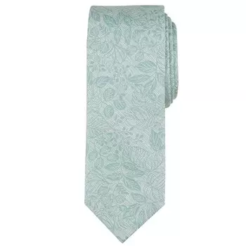 Мужской узкий галстук с цветочным принтом на заказ Bespoke, цвет Sage Troy