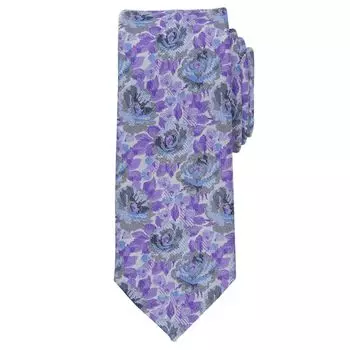 Мужской узкий галстук с цветочным принтом на заказ Bespoke
