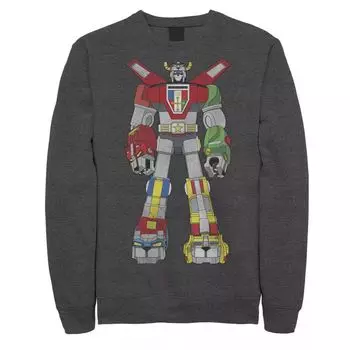 Мужской Voltron: флис с графическим рисунком Retro Defender Battle Ready Licensed Character