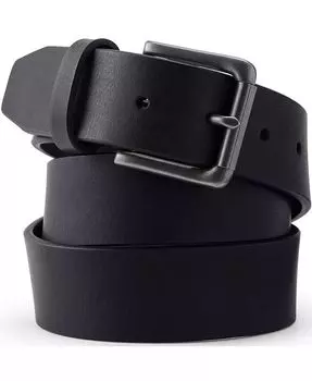 Мужской винтажный джинсовый ремень Lands' End, черный