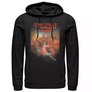 Мужской винтажный пуловер с капюшоном Star Trek II: The Wrath of Kahn Licensed Character