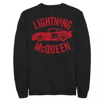 Мужской винтажный свитшот Disney/Pixar Cars Lightning McQueen Licensed Character