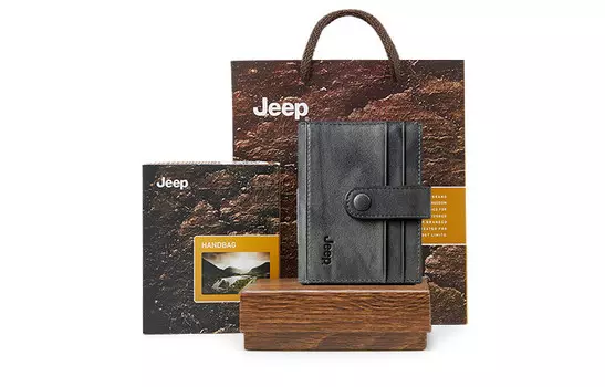 Мужской визитница Jeep, Светло-серый