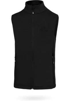 Мужской вязаный флисовый жилет Шаматтава normani, черный