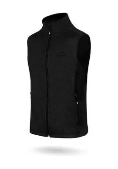 Мужской вязаный флисовый жилет Шаматтава Normani, черный