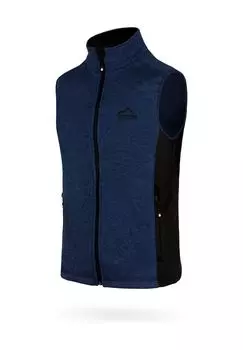 Мужской вязаный флисовый жилет Шаматтава normani, темно-синий