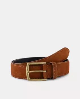 Мужской замшевый ремень Emidio Tucci, коричневый