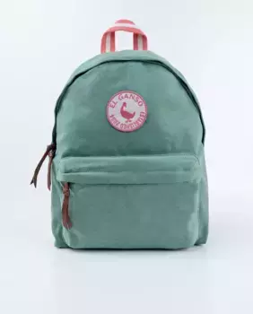 Мужской зеленый холщовый рюкзак из хлопка El Ganso, зеленый