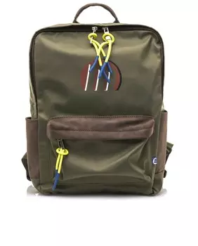 Мужской зеленый рюкзак на молнии Mustang, зеленый