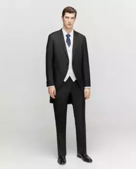 Мужской жаккардовый церемониальный жилет Emidio Tucci, бежевый