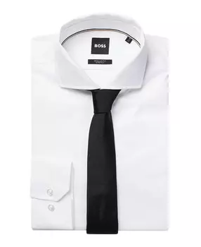 Мужской жаккардовый галстук из чистого шелка Hugo Boss