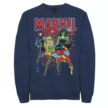 Мужской женский свитшот Marvel Group Shot Licensed Character