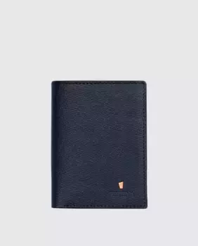 Мужской жесткий держатель для карт из синей кожи Festina, синий