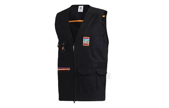 Мужской жилет Adidas Originals, цвет Black