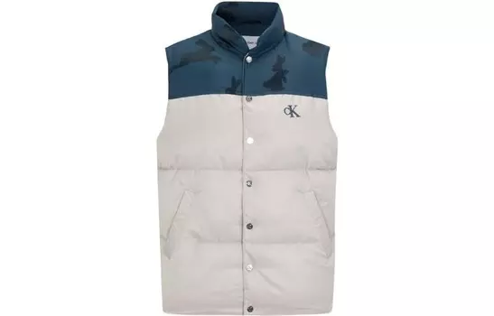 Мужской жилет Calvin Klein, цвет Blue/ Gray