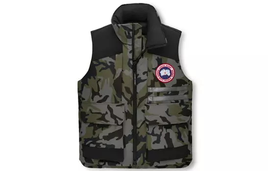 Мужской жилет Canada Goose, цвет camo coast gray