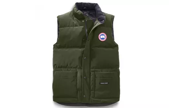 Мужской жилет Canada Goose, темно-зеленый