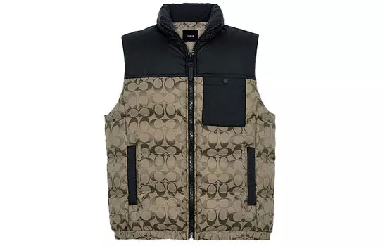 Мужской жилет COACH, цвет Brown