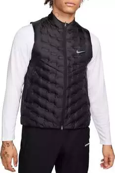 Мужской жилет для бега Nike Therma-FIT ADV Repel Down, черный
