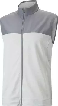 Мужской жилет для гольфа с цветными блоками Puma Cloudspun