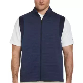 Мужской жилет для гольфа с пуфом на молнии Grand Slam, цвет peacoat