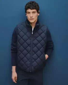 Мужской жилет Dustin, темно-синий