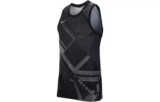 Мужская майка Nike с графическим принтом, черный