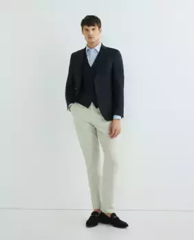 Мужской жилет обычного покроя Pierre Cardin, тёмно-синий