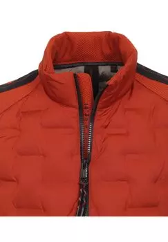 Мужской жилет однотонный CASAMODA, оранжевый