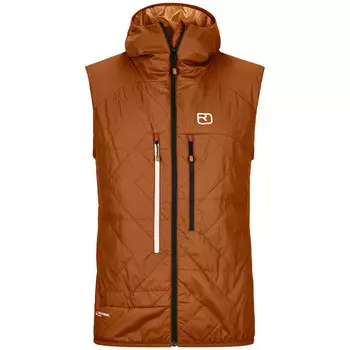 Мужской жилет Piz Bo из швейцарской шерсти Ortovox, коричневый