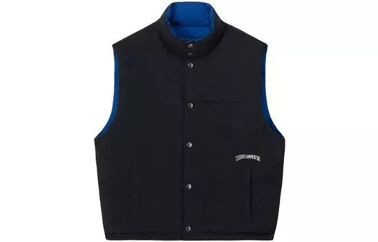 Мужской жилет Stussy, цвет Black