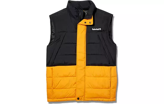 Мужской жилет Timberland, цвет Blackandyellowcolorblocking