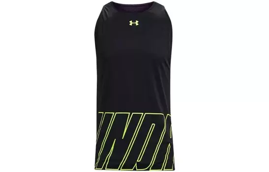 Мужской жилет Under Armour, цвет Black/Green
