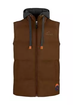 Мужской зимний стеганый жилет Талмине normani, коричневый