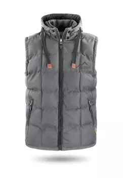 Мужской зимний стеганый жилет Тропе normani, серый