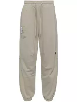 Музыкальный отдел. спортивные брюки с нашивкой-логотипом Musium Div., серый