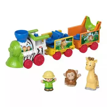 Музыкальный поезд-зоопарк Fisher-Price Little People Fisher-Price