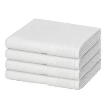 Mve для фроттаны Упаковка из 8 жемчужин 2 х мытья 2 х гостя 2 х душа 2 х полотенца в наборе Современное сочетание набивной и скрученной махры, высокая пушистость и нежный массажный эффект, впитывающие и быстросохнущие Mve for Frottana, белый