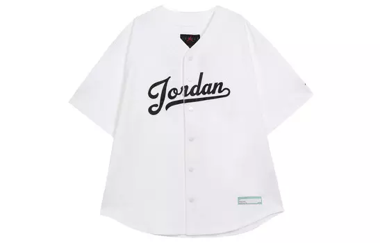 MVP бейсбольная майка мужская белая Jordan, белый