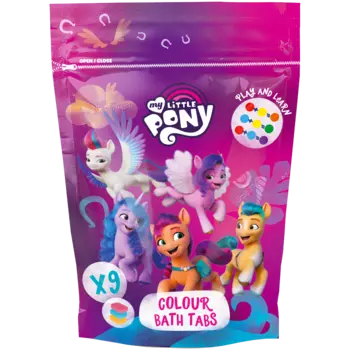 My Little Pony красители для детской ванночки, 9х16 г