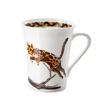 My Mug Collection -Cats & Dogs - Бенгальская кружка с ручкой 0,40 л Hutschenreuther, красочный