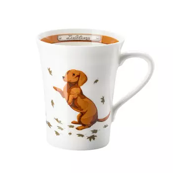 My Mug Collection - Cats & Dogs - Кружка для таксы с ручкой 0,40 л Hutschenreuther, красочный