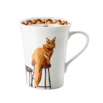 My Mug Collection - Cats & Dogs - Кружка Мейн-кун с ручкой 0,40 л Hutschenreuther, красочный