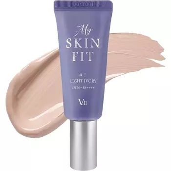 My Skin Fit BB Cream #1 Светлая слоновая кость 20 мл Village11factory