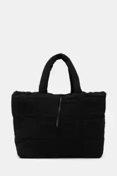 МЯГКАЯ сумка-тоут Nanushka, черный