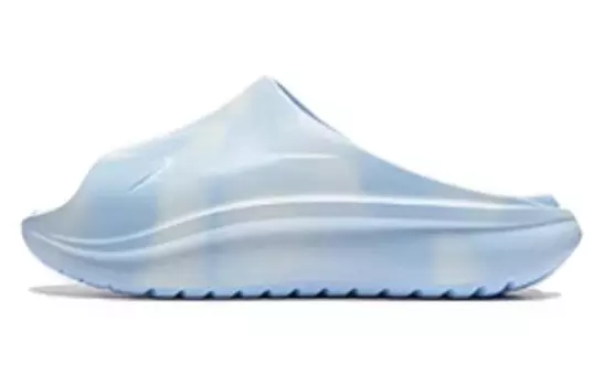 МЯГКИЕ ТАПОЧКИ Шлепанцы унисекс Синие/Белые Lining