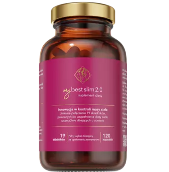 MyBestPharm MyBestSlim 2.0 биологически активная добавка, 120 кап./1 уп.