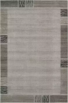 Myflair Мебель и аксессуары Ковер "Good Times", прямоугольный, с коротким ворсом, тканый, в крапинку, с каймой Myflair Mbel & Accessoires 66х91 см, светло-серый/бежевый